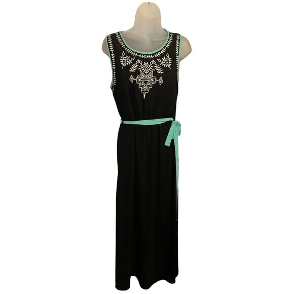 She + Sky Black Maxi Dress Size L - Picture 1 of 7